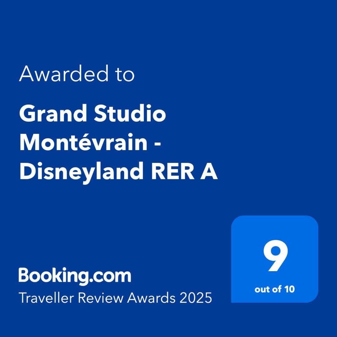 Grand Studio Montevrain - Disneyland Rer A Buitenkant foto